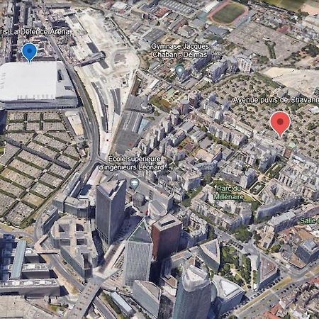 Cozy Haven Near Paris La Defense Grande Arche Courbevoie Exterior foto