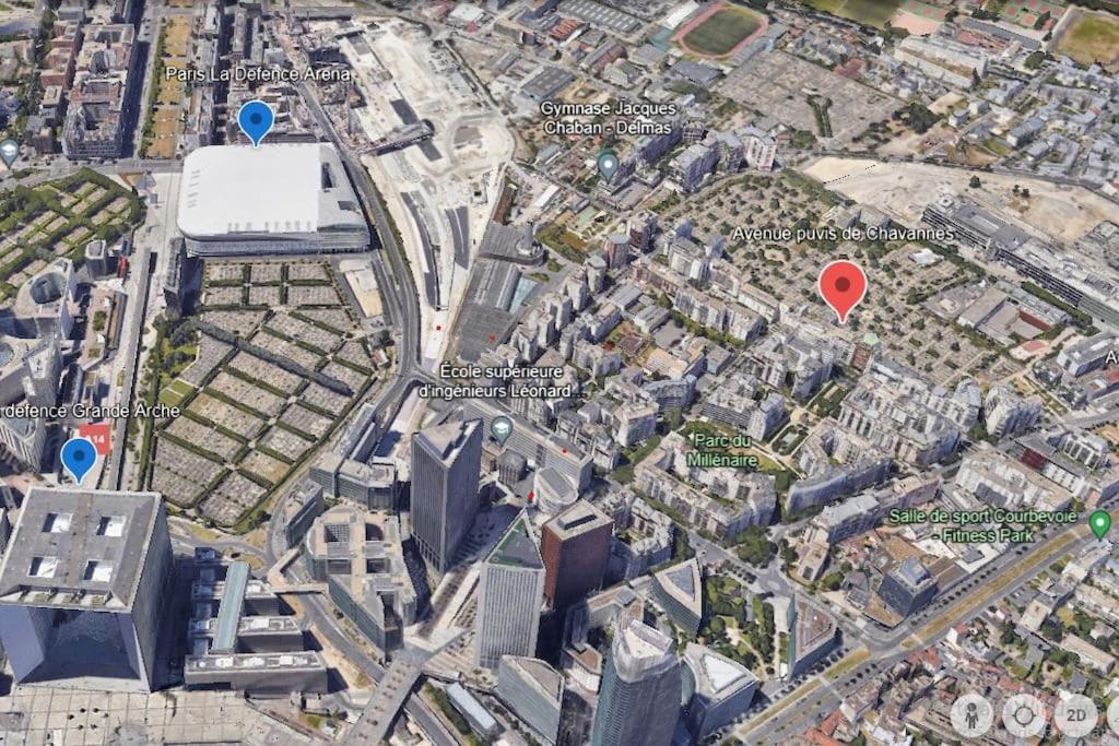 Cozy Haven Near Paris La Defense Grande Arche Courbevoie Exterior foto